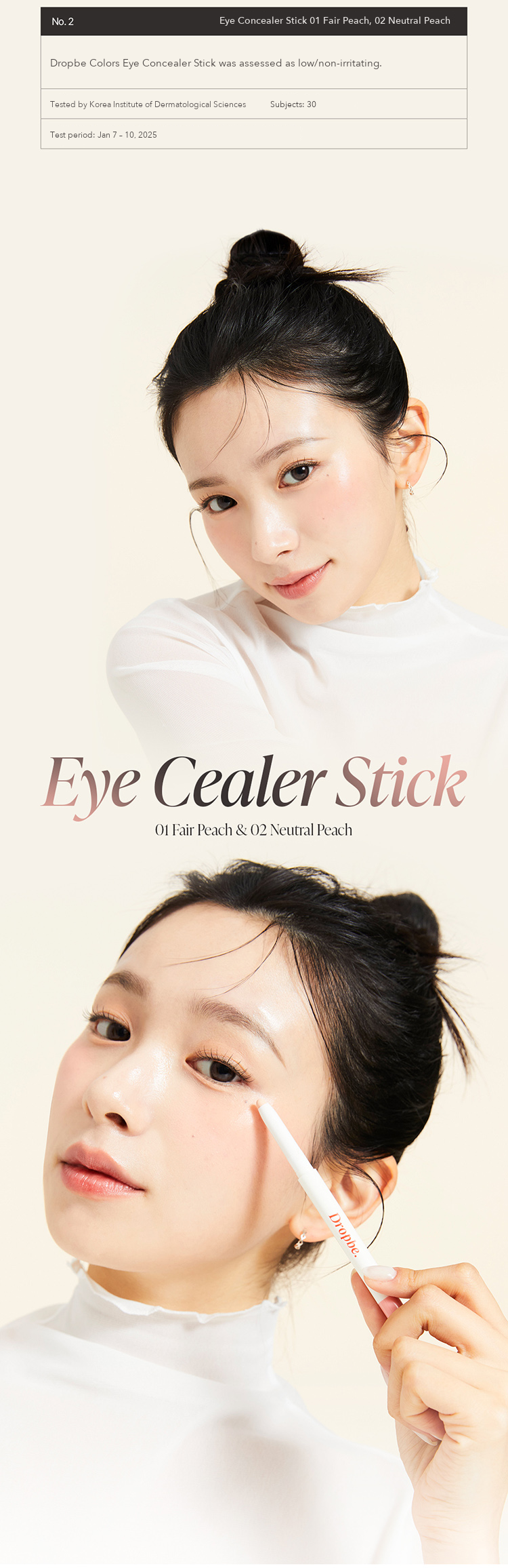 Dropbe Colors Eye Concealer Stick detail 6