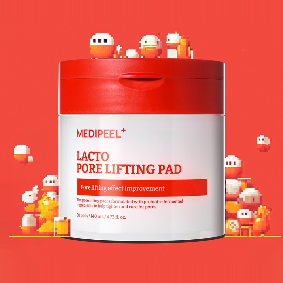 MEDIPEEL Lacto Pore Lifting Pad 2.0 (50 Pads)