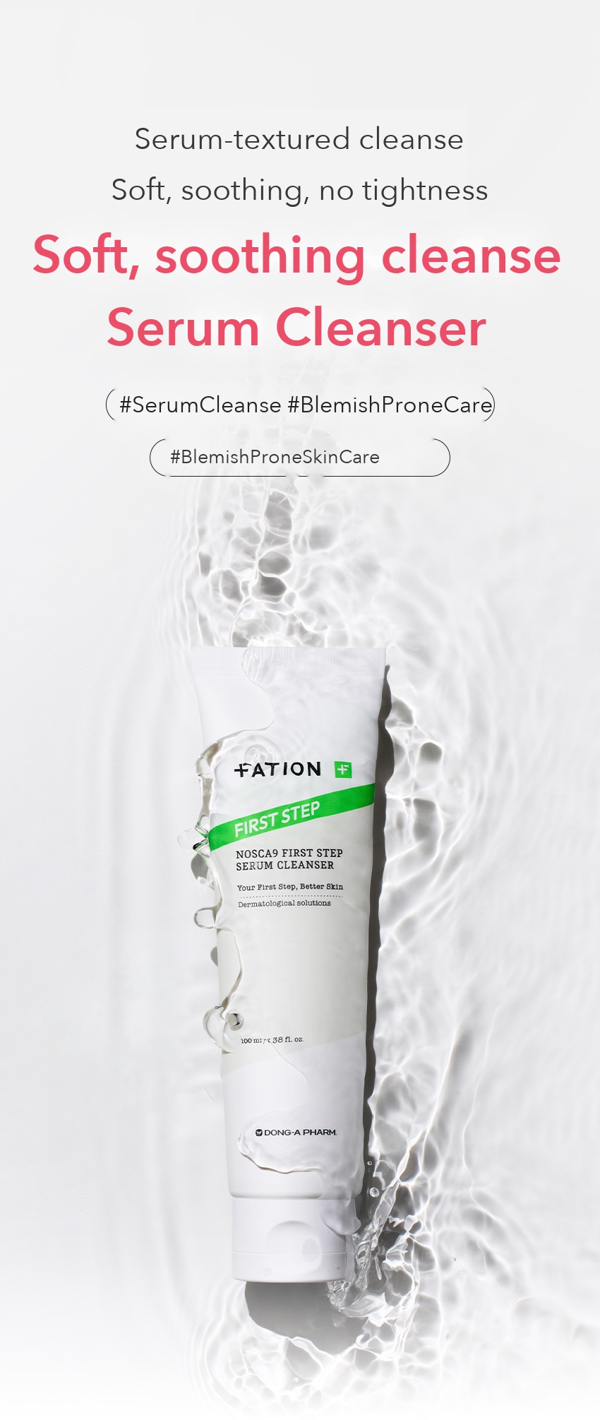 FATION Nosca9 First Step Serum Cleanser 100ml detail 1