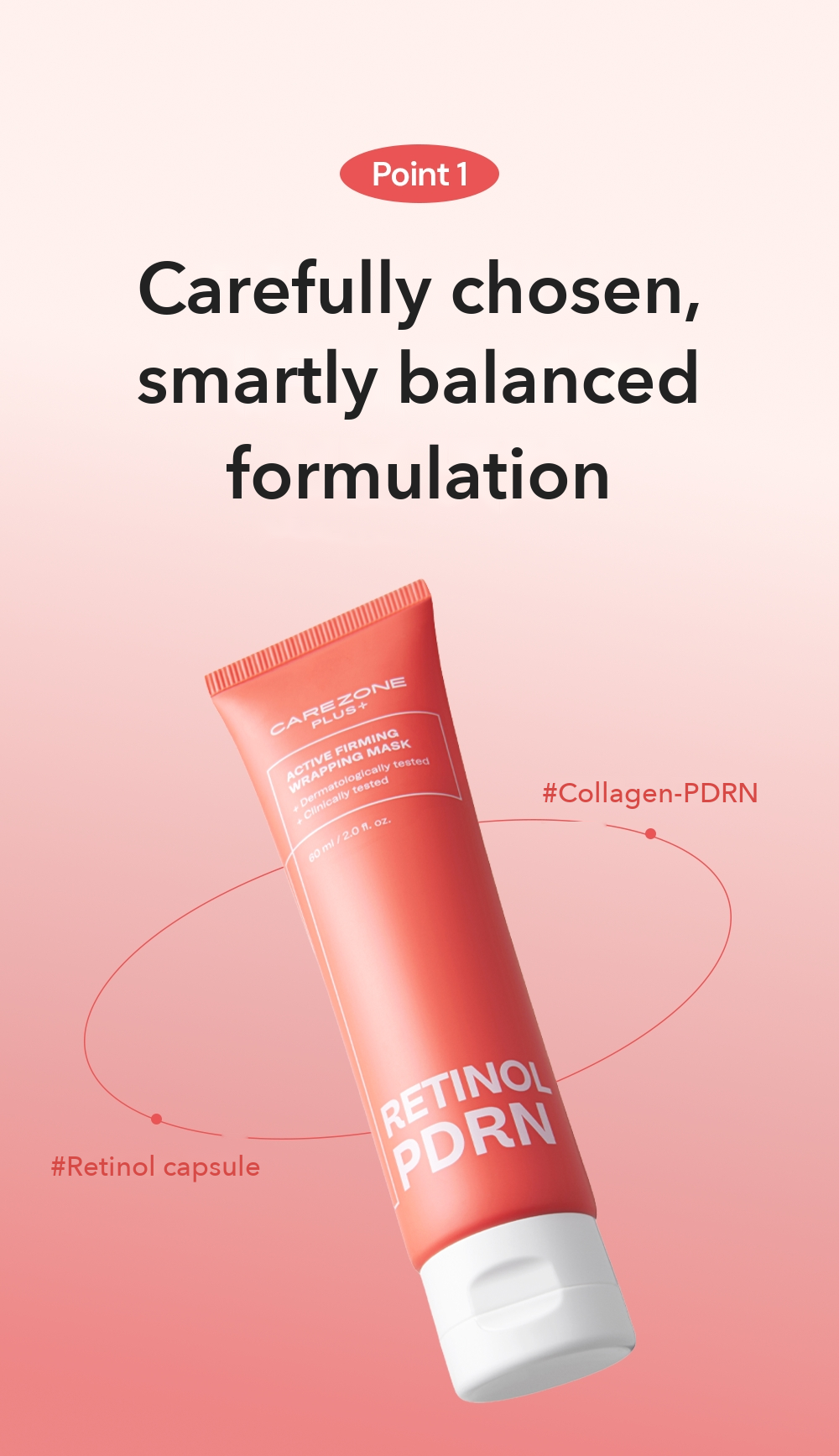 CAREZONE PLUS+ Density Firming Wrapping Mask detail 02