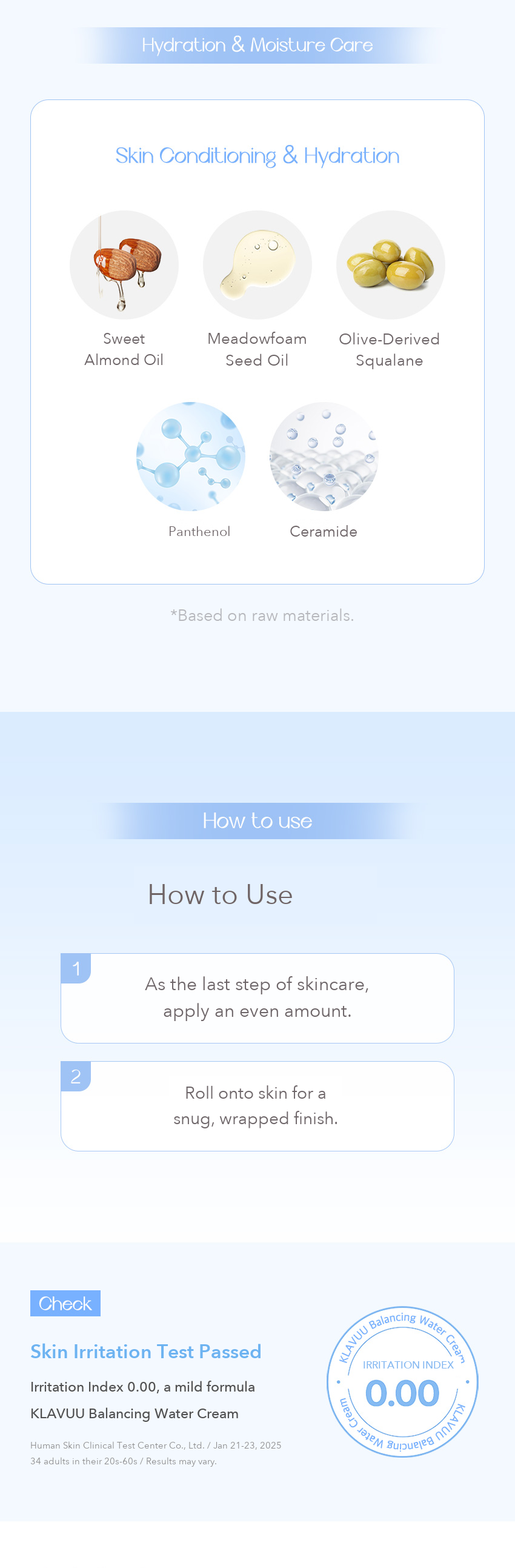 KLAVUU Balancing Water Cream 25ml detail 07