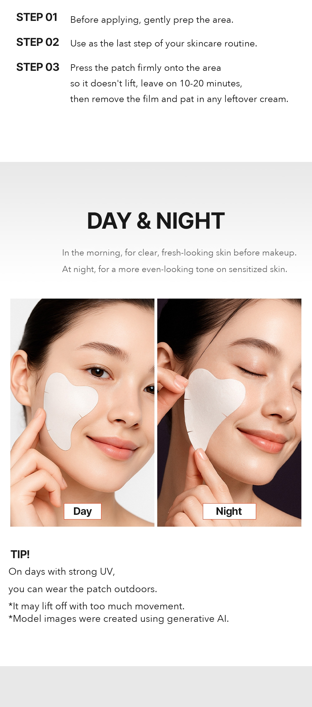 MEDIPEEL Melanon X Tone Care Cream Patch Mask detail 09