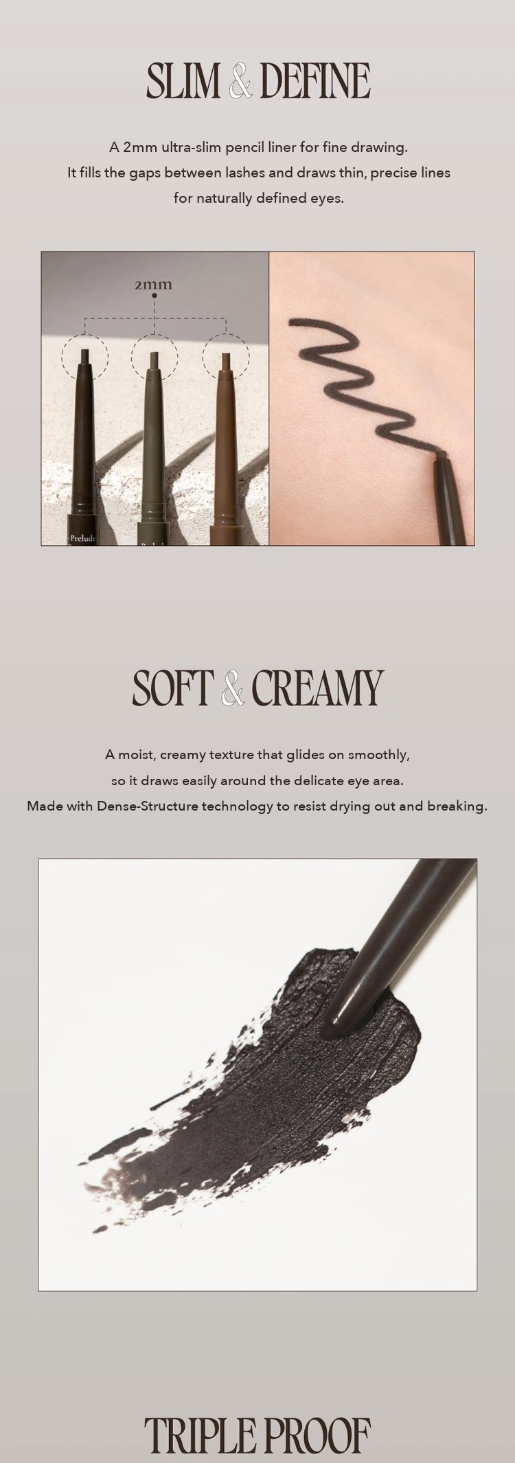 Prelude Dinto Dante Triple Proof Slim Eyeliner 0.14g detail 05