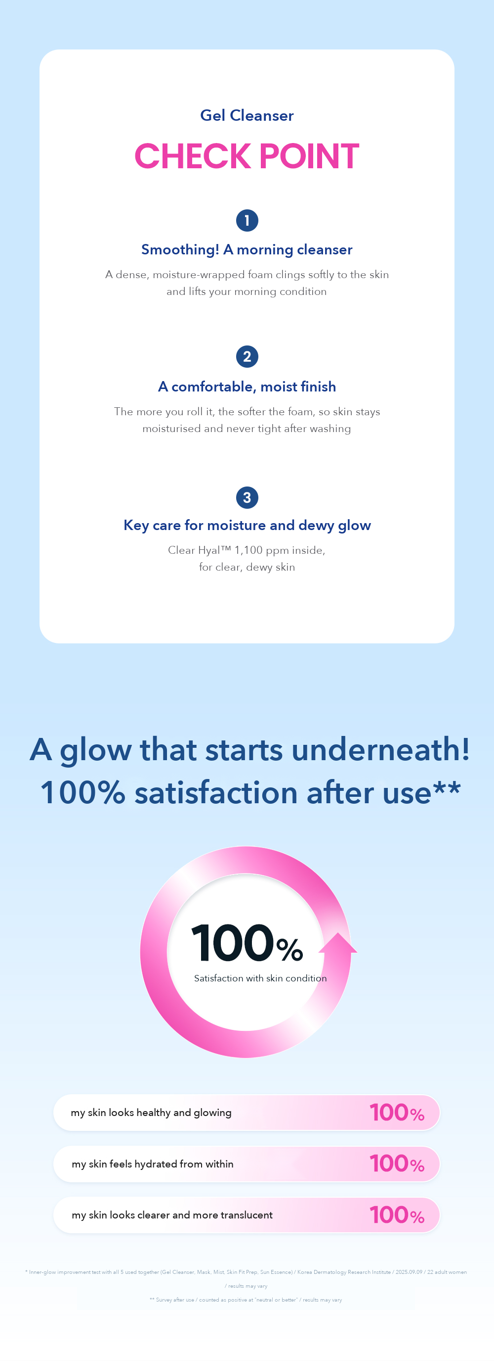 THE LAB by BLANC DOUX Clear Hyal Perfect Glow Gel Cleanser detail 04
