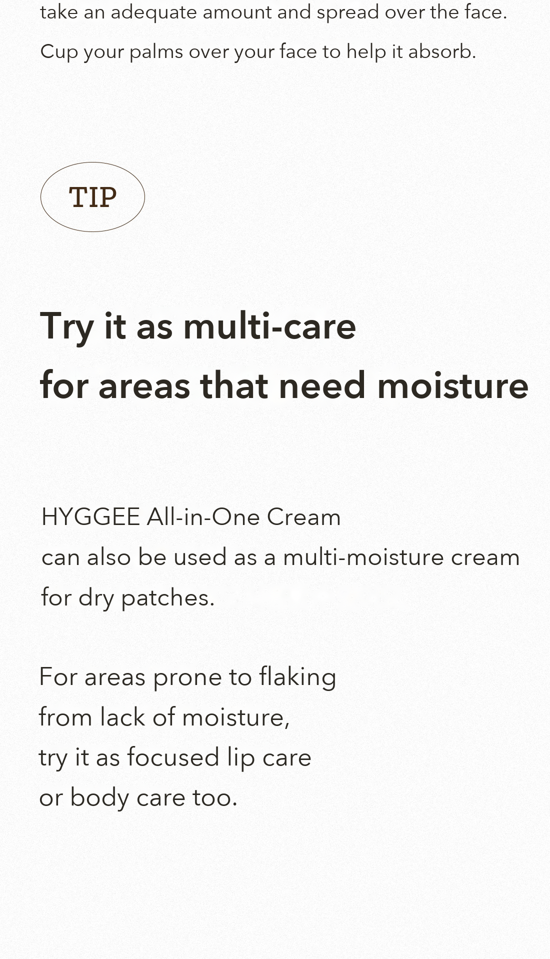 HYGGEE All-In-One Cream detail 16