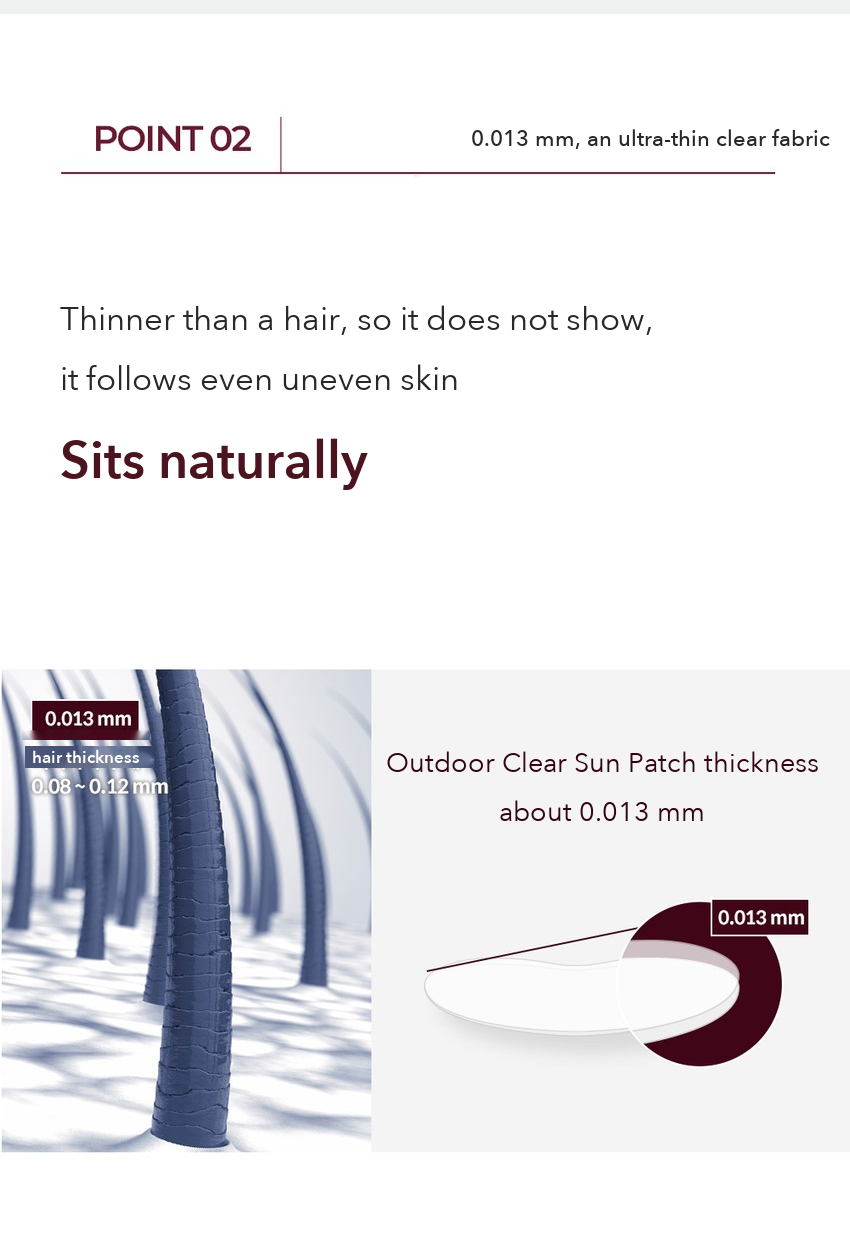 VONIN RX Outdoor Clear Sun Patch detail 04
