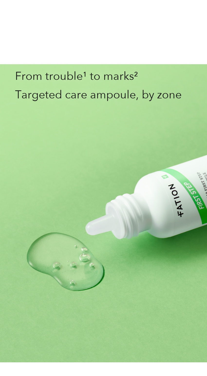 FATION Noscanine First Step Mark Ampoule detail 3