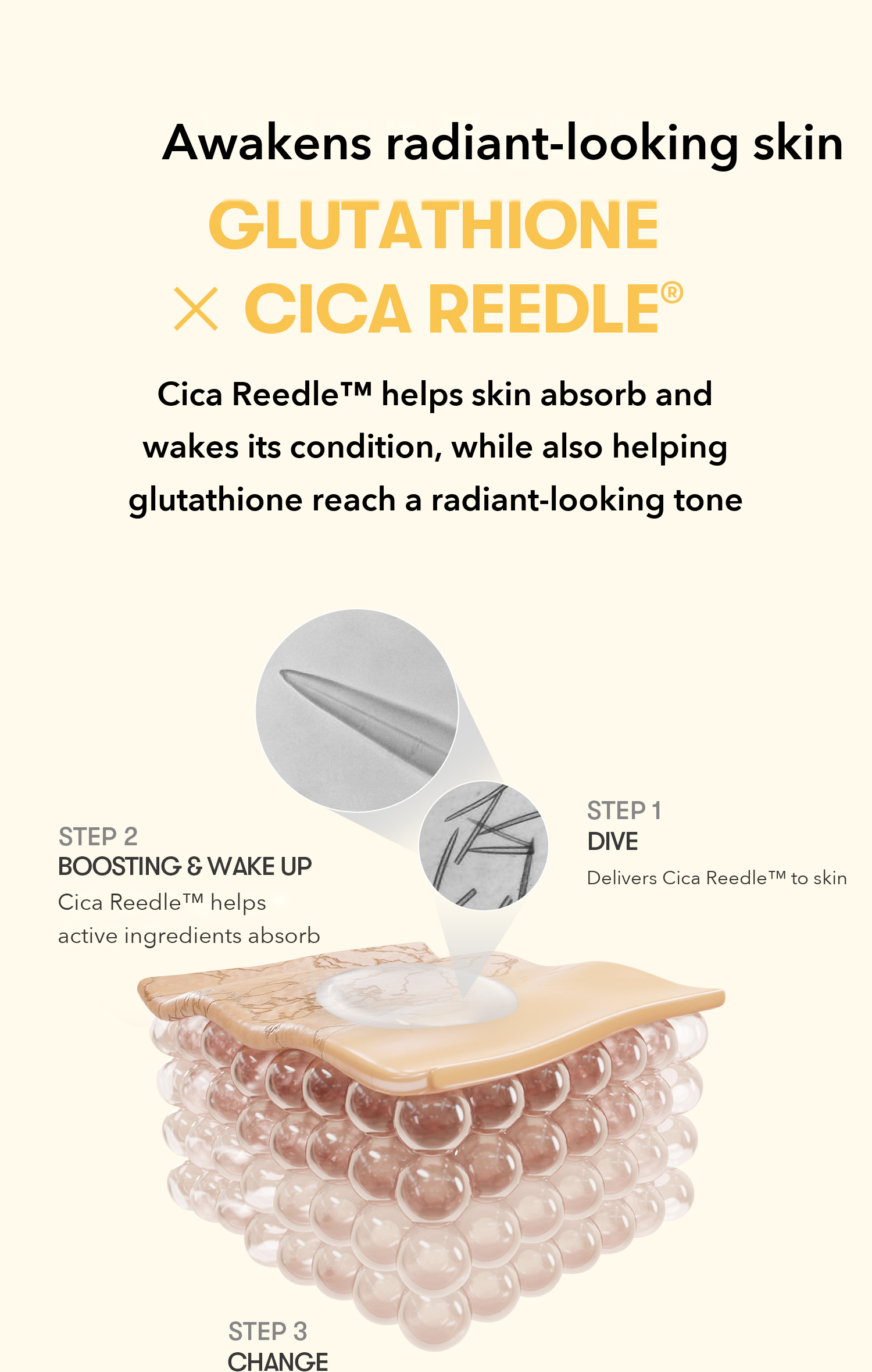 VT Reedle Shot Radiance Glutathione Wrapping Steam Mask 22g detail 08