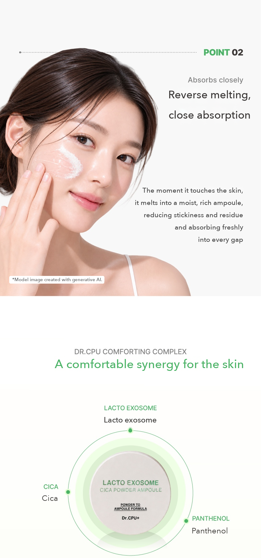 Dr.CPU+ Lacto Exosome Cica Powder Ampoule detail 03
