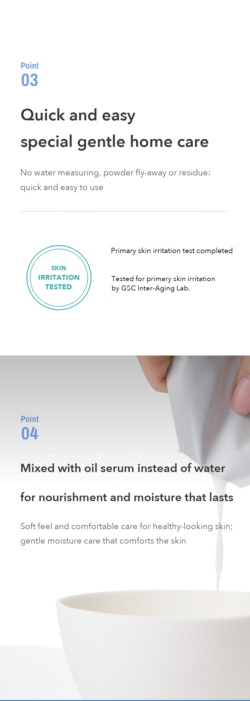 Dr.CPU+ Moisture Glow Cream Modeling Mask detail 4