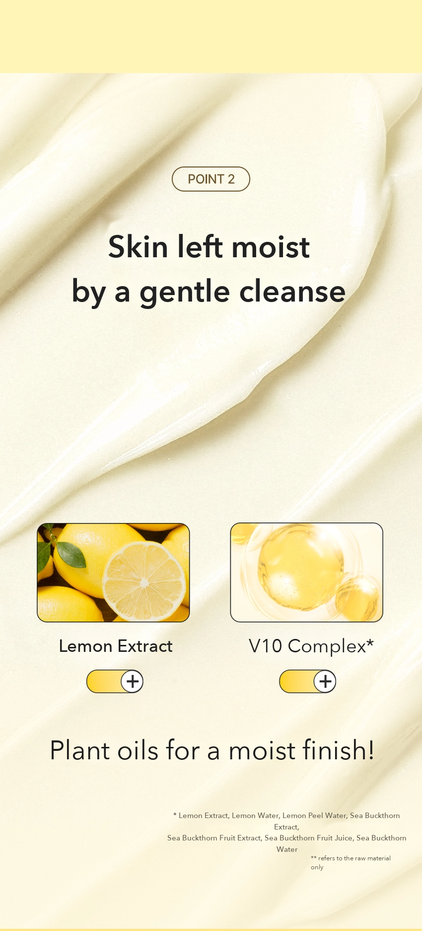 Wonder Bath Lemon Melting Cleansing Oil Balm detail 4