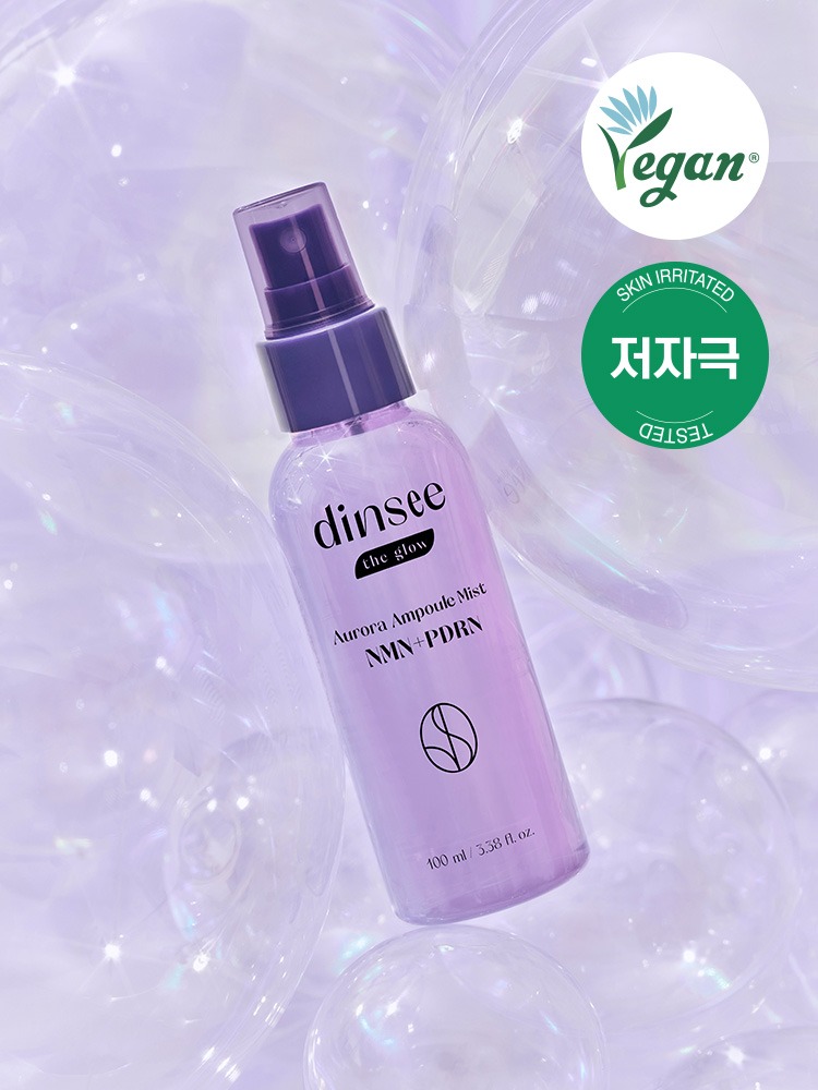 dinsee the glow Aurora NMN PDRN Glow Ampoule Mist 100ml