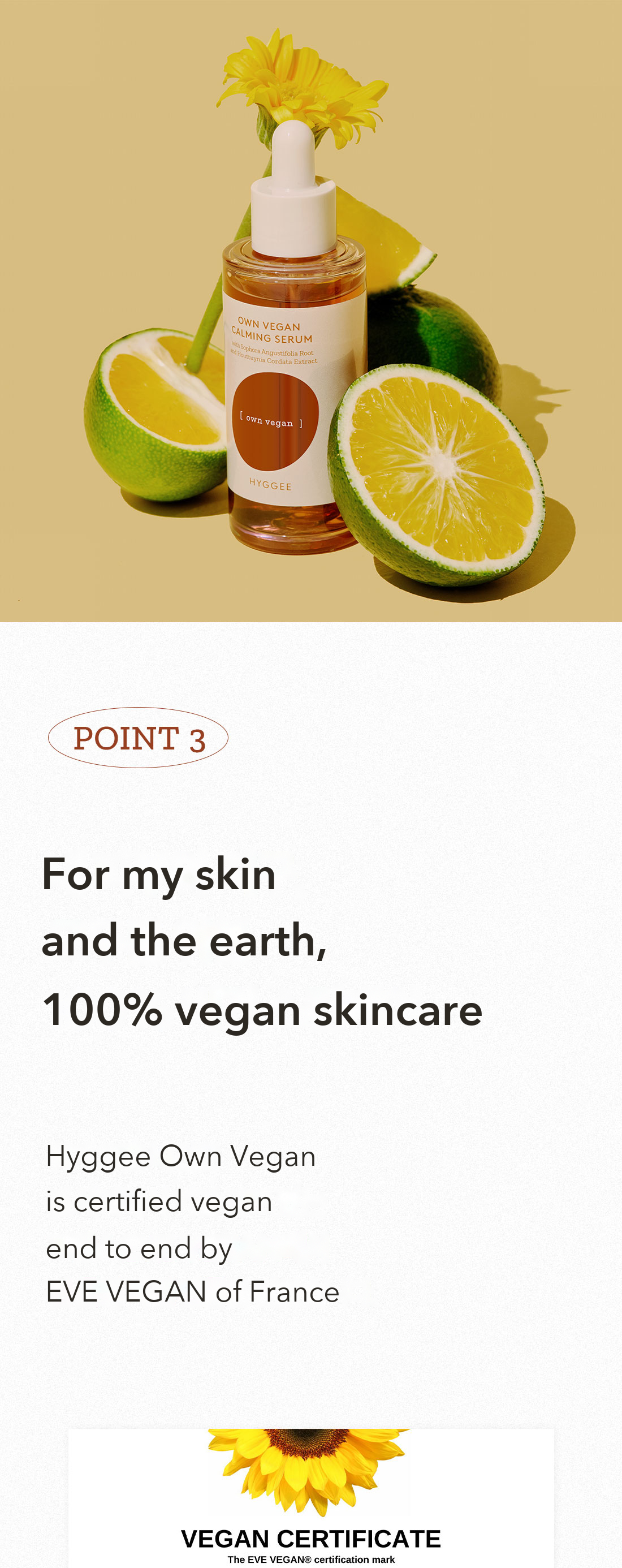 HYGGEE Own Vegan Calming Serum detail 8