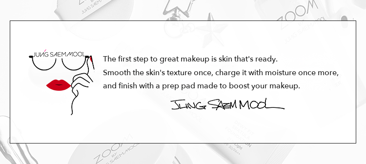 ZOOM by JUNGSAEMMOOL Prep Skin Pad detail 01