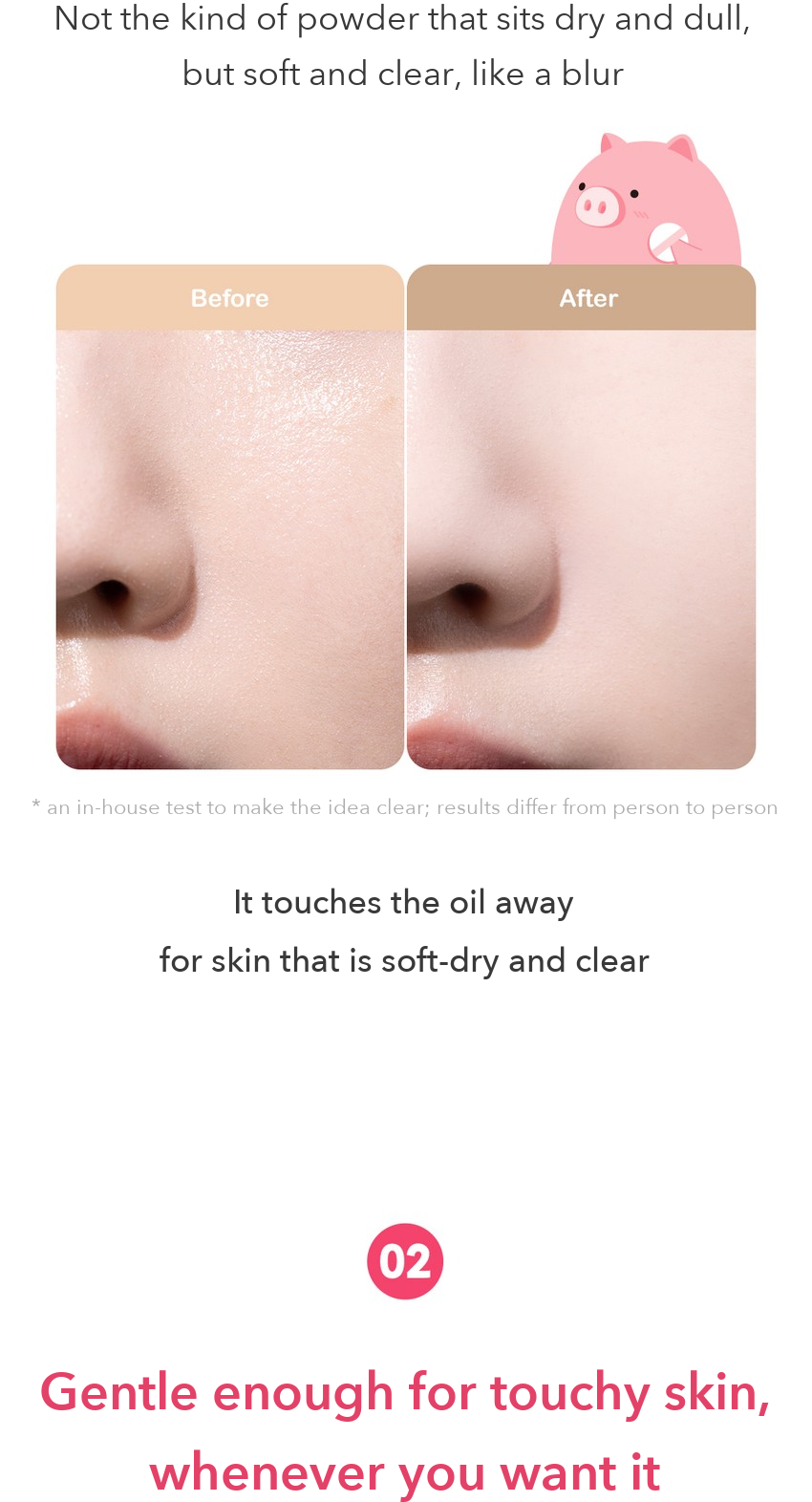 Mifactory Oil-Out Finish Powder Pact White detail 4