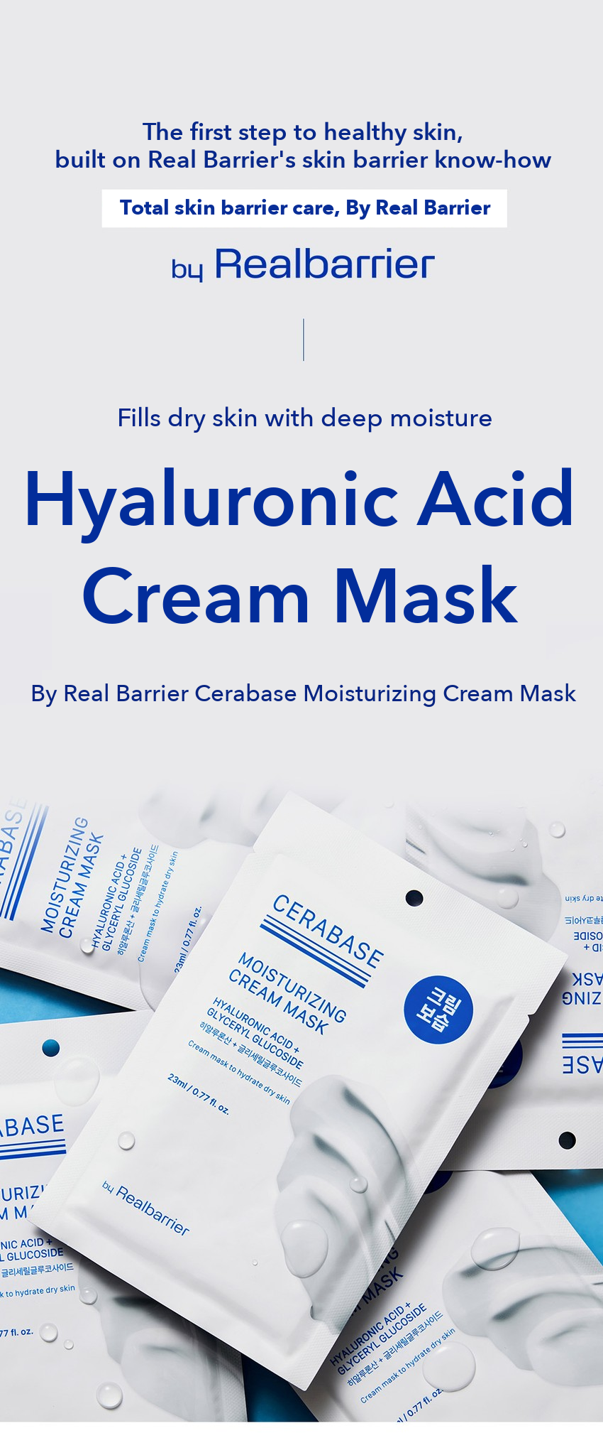 By Real Barrier Cerabase Moisturizing Cream Mask 23ml detail 01