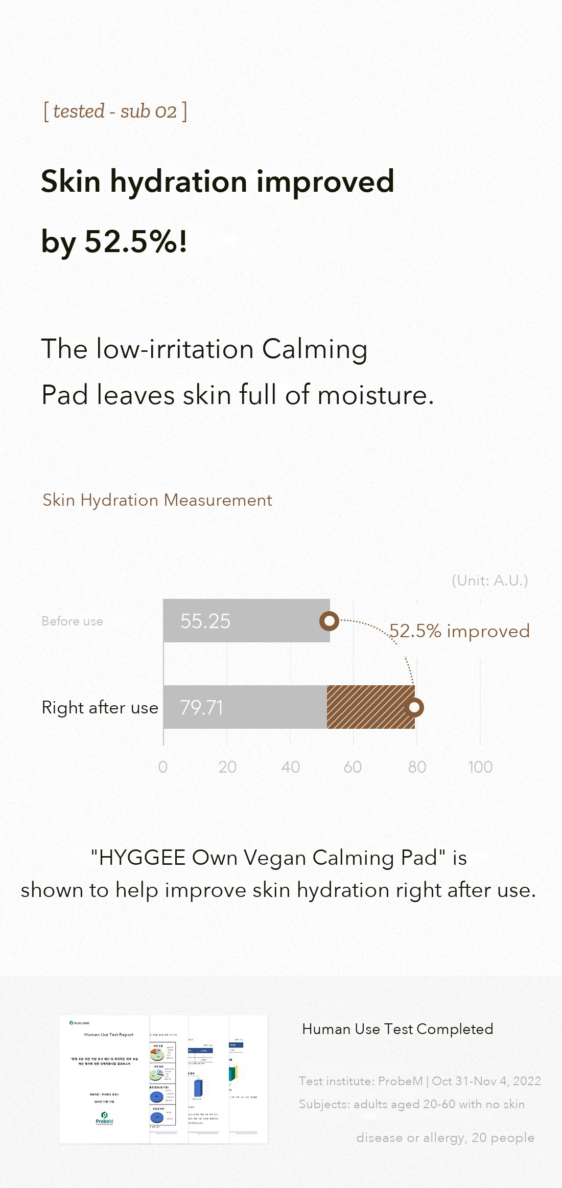 HYGGEE Own Vegan Calming Pad detail 8