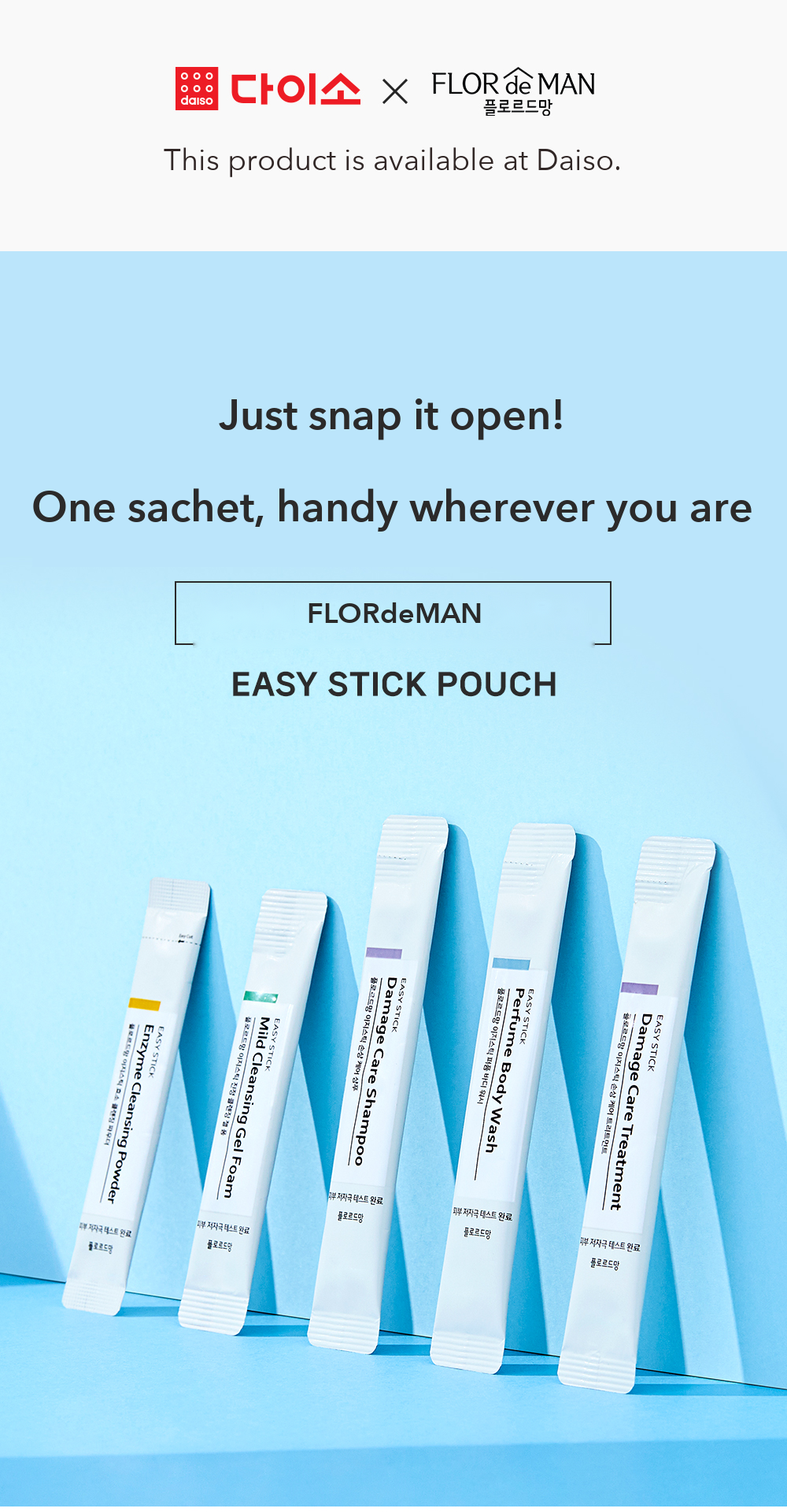 FLORdeMAN Easy Stick Enzyme Cleansing Powder detail 1