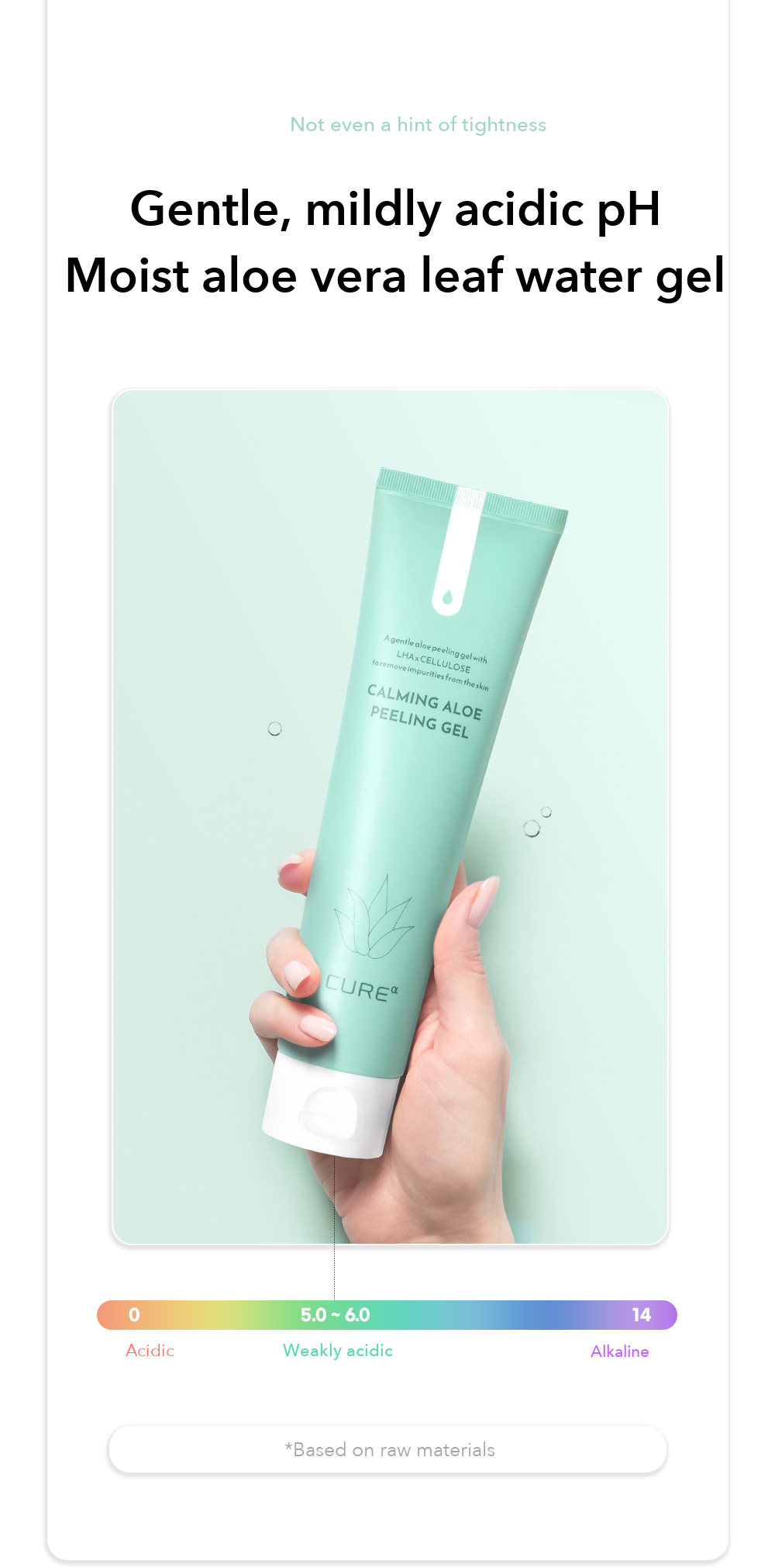 Kim Jeong Moon Aloe Cure Alpha Calming Aloe Peeling Gel detail 06
