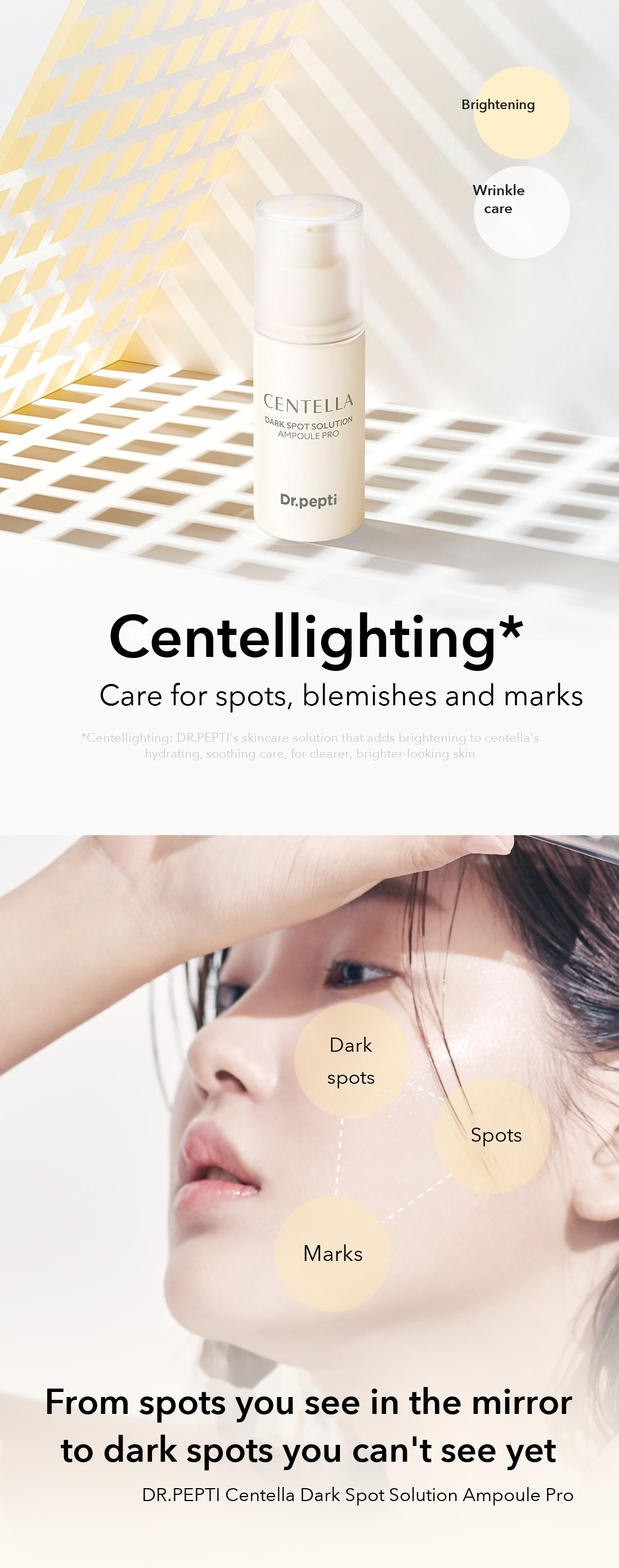 DR.PEPTI Centella Dark Spot Solution Ampoule Pro detail 02