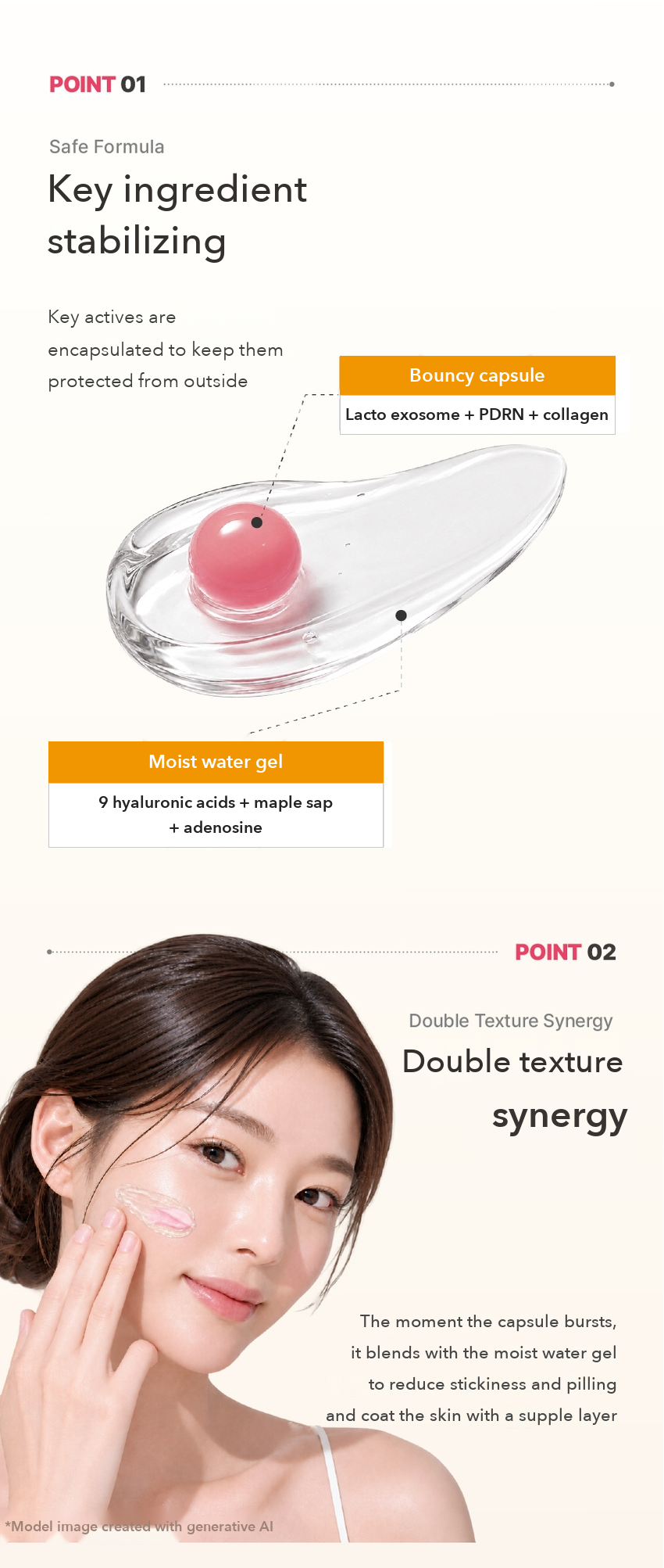 Dr.CPU+ Lacto Exosome PDRN Capsule Cream detail 03