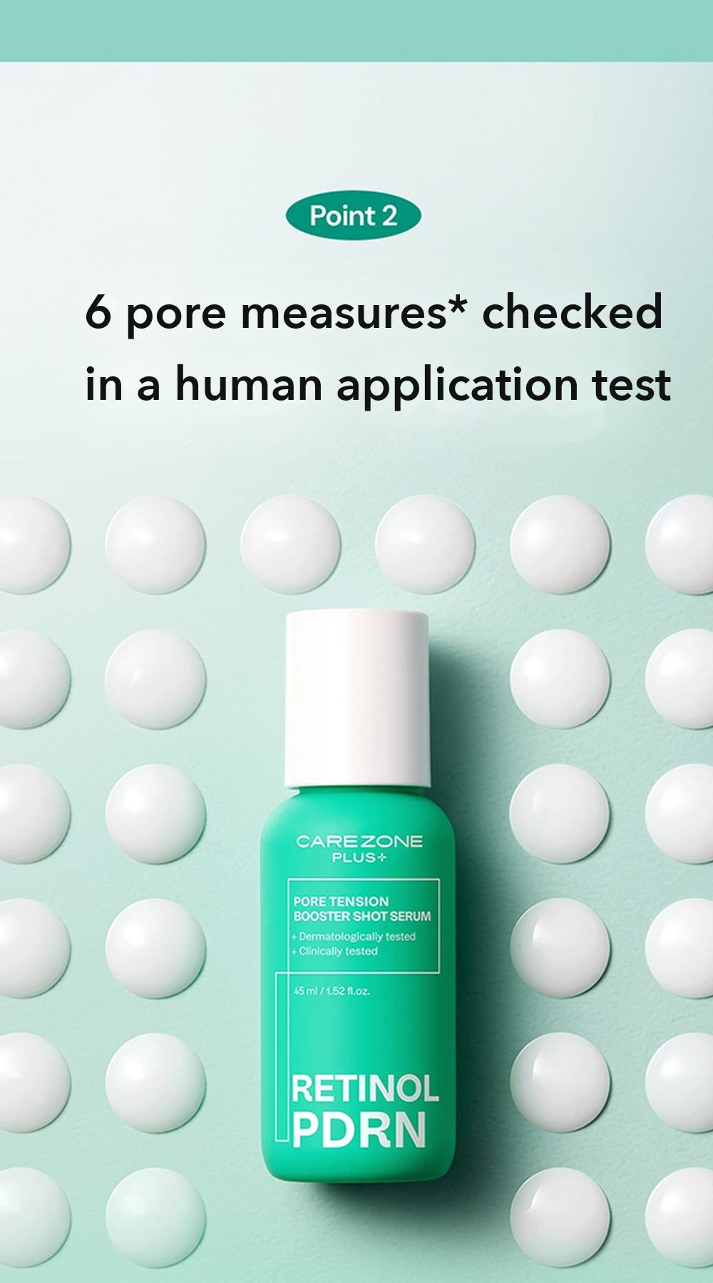 CAREZONE PLUS+ Pore Tension Booster Shot Serum detail 06