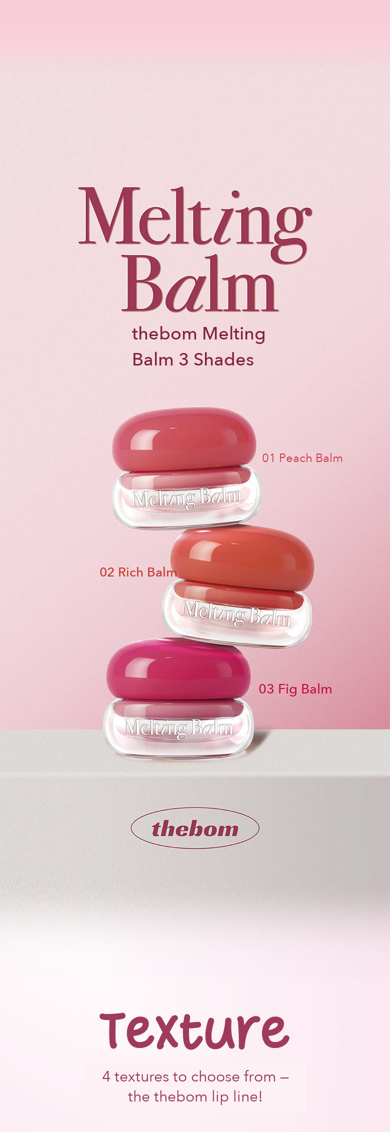 thebom Melting Balm detail 2