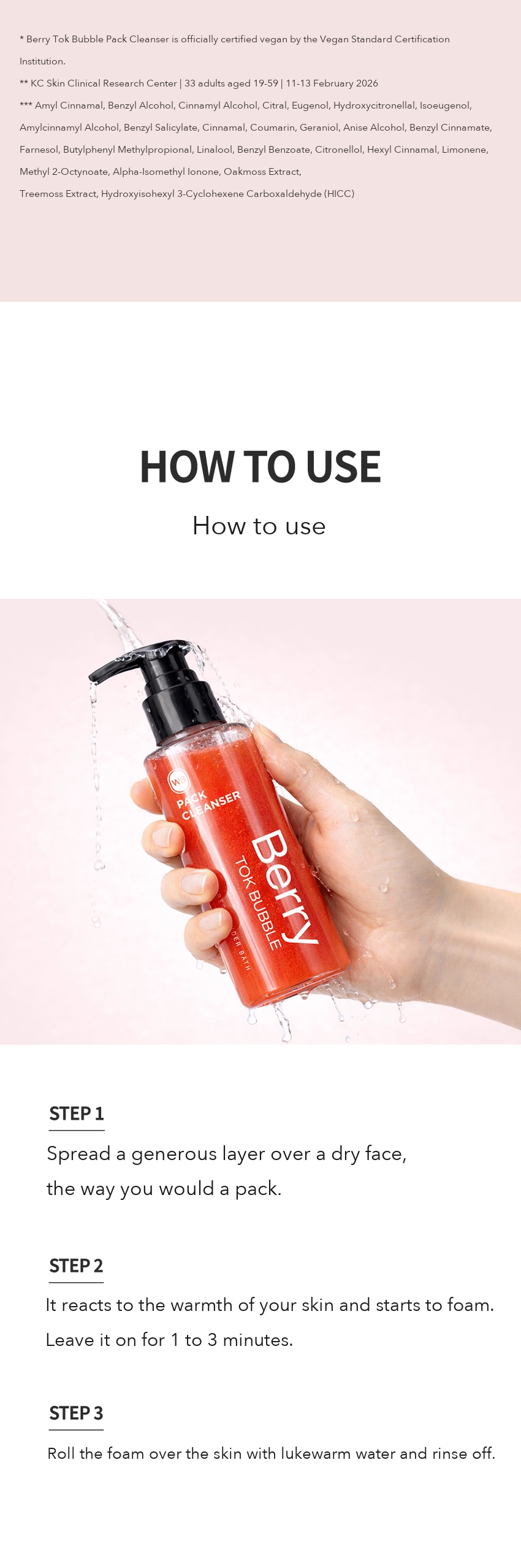 Wonder Bath Berry Tok Bubble Pack Cleanser detail 7