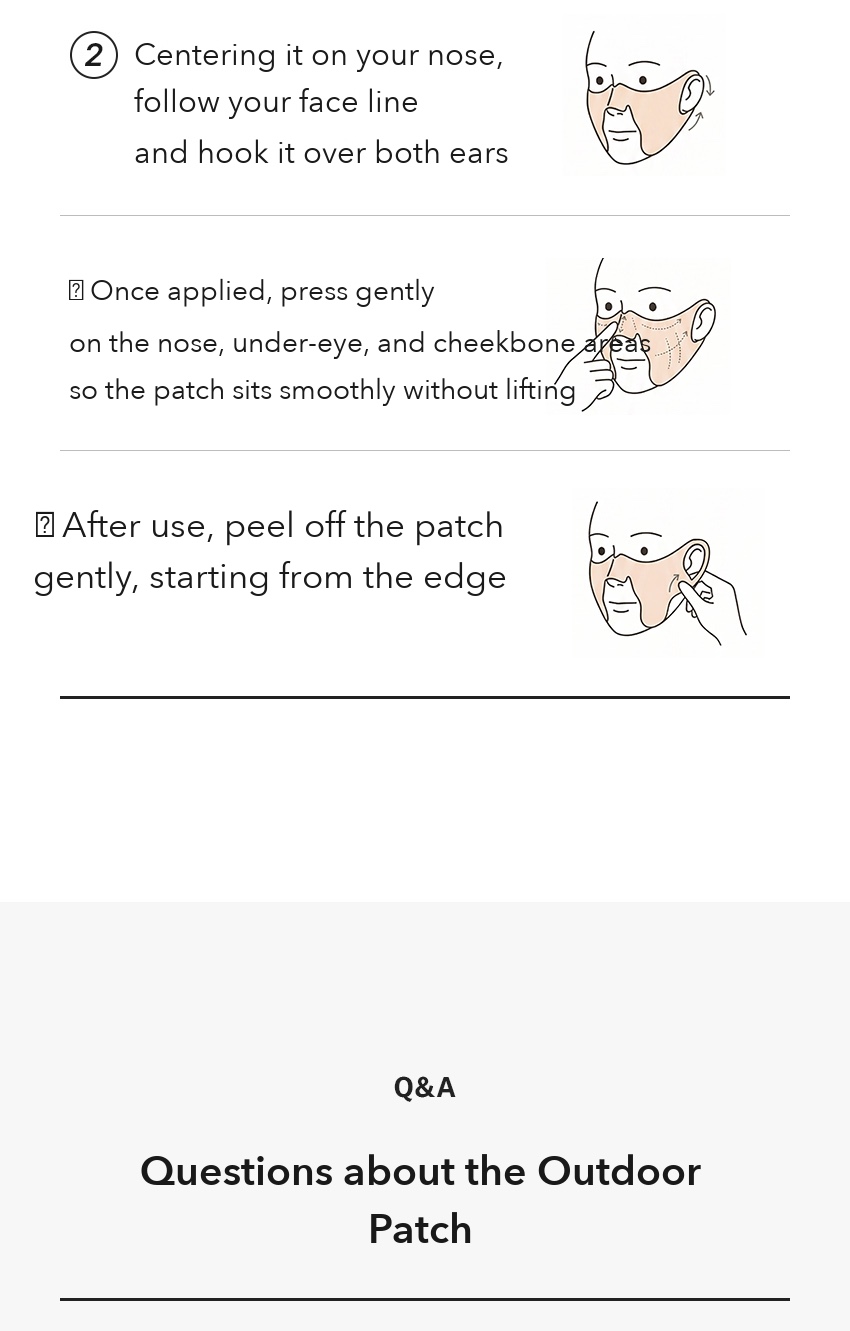 FATION MelaZero Outdoor Tone Care Patch detail 7