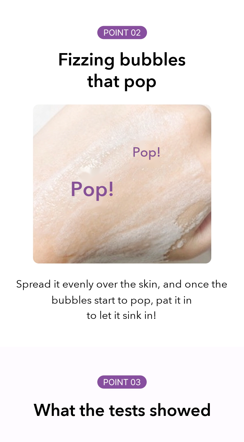 CUREST Voluming Bubble Fit Serum detail 5