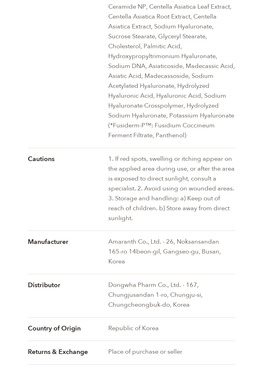Fusiderm Barrier Repair BB Cream product information 2