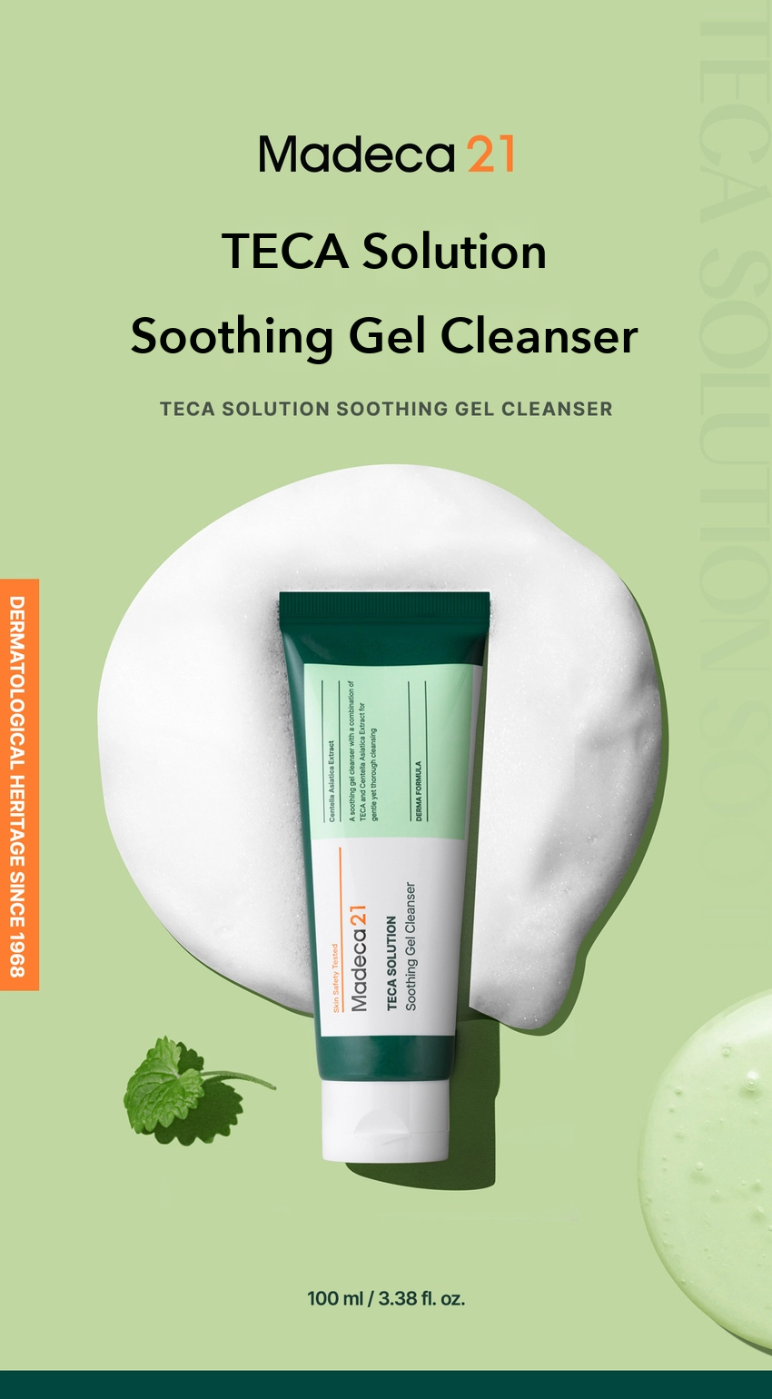 Madeca21 TECA Solution Soothing Gel Cleanser detail 01