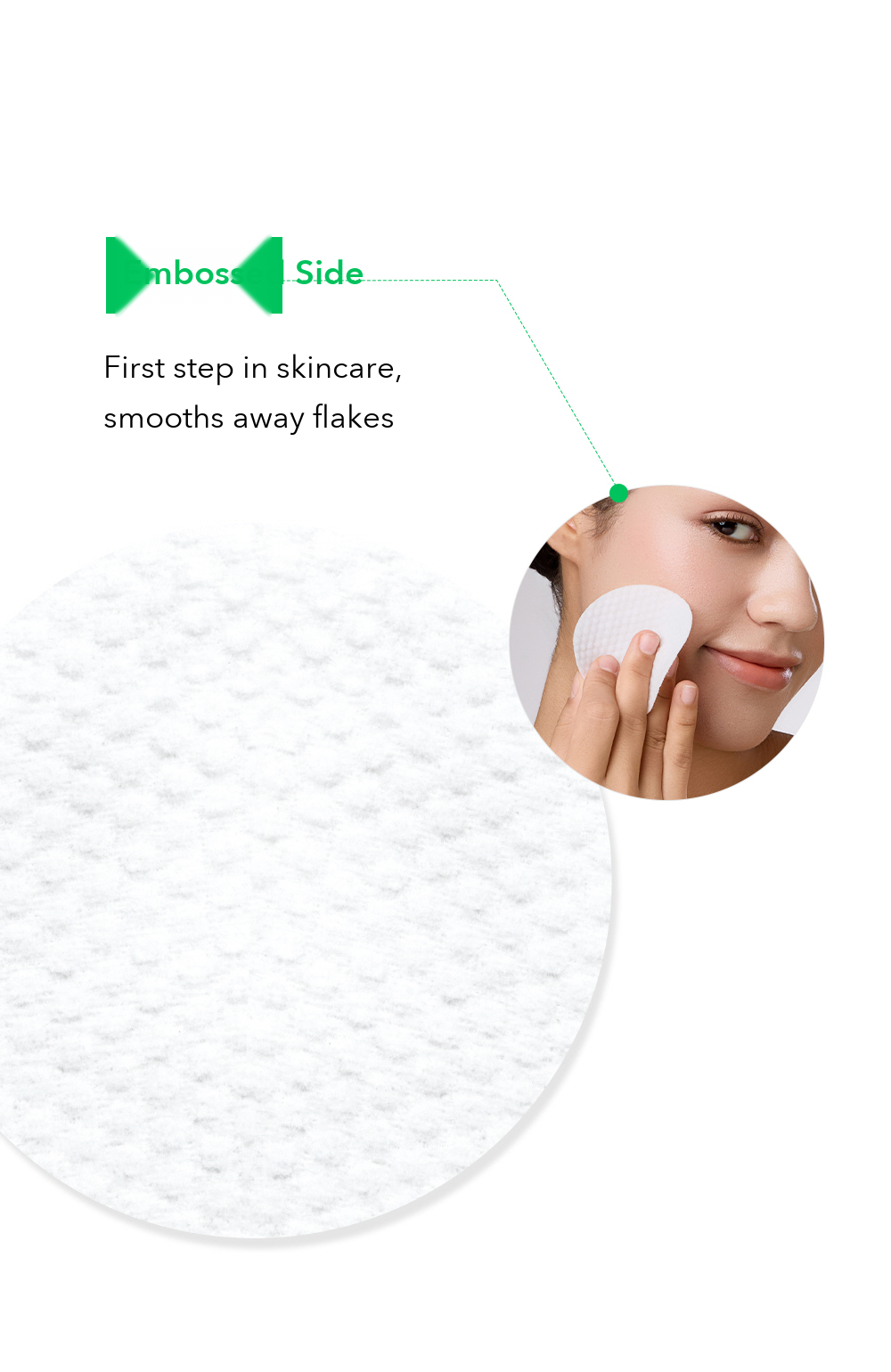 SOMISOME Green Tangerine Toning Pad 50 Pads 130g detail 05