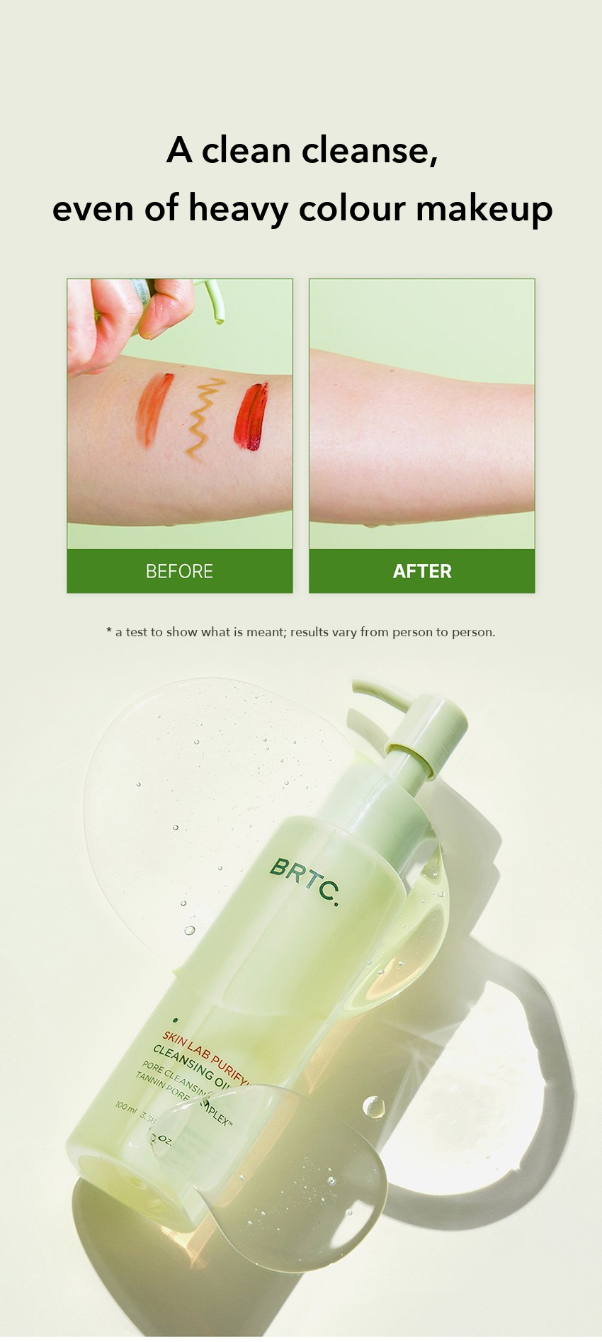 BRTC Cleansing Oil detail 5