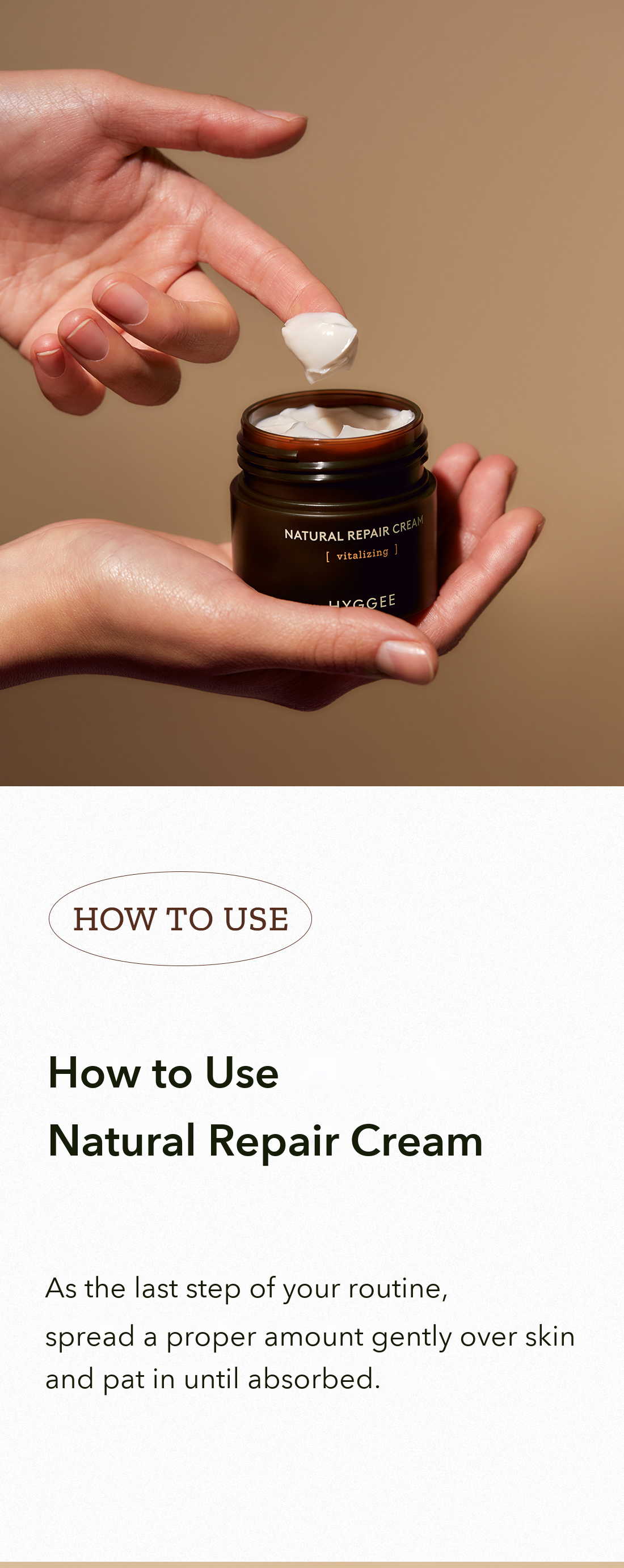 HYGGEE Natural Repair Cream detail 16