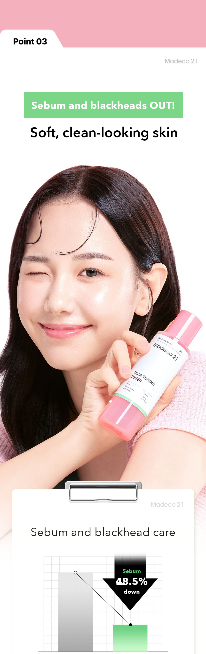 Madeca21 TECA Toning Toner 150ml detail 09