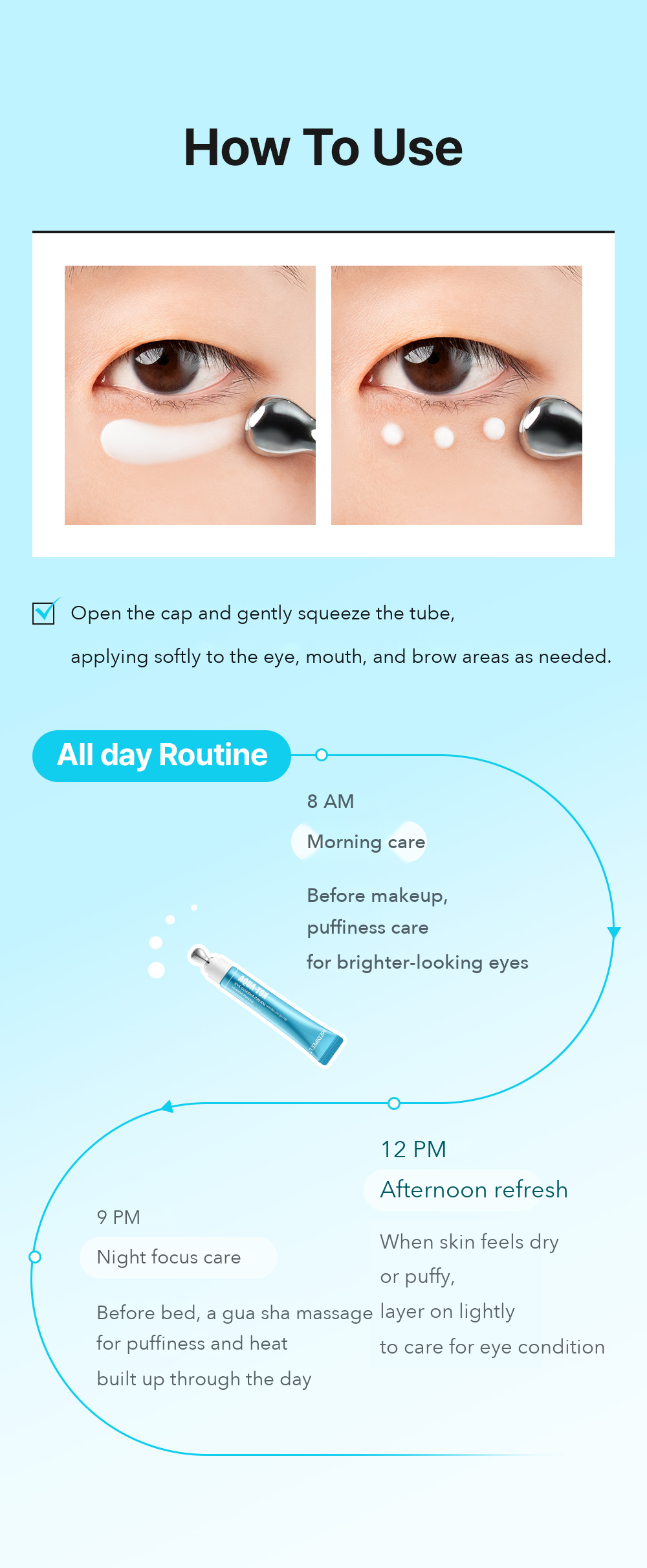 MEDIPEEL Aqua-Tox Eye Gua Sha Cream 20ml detail 12