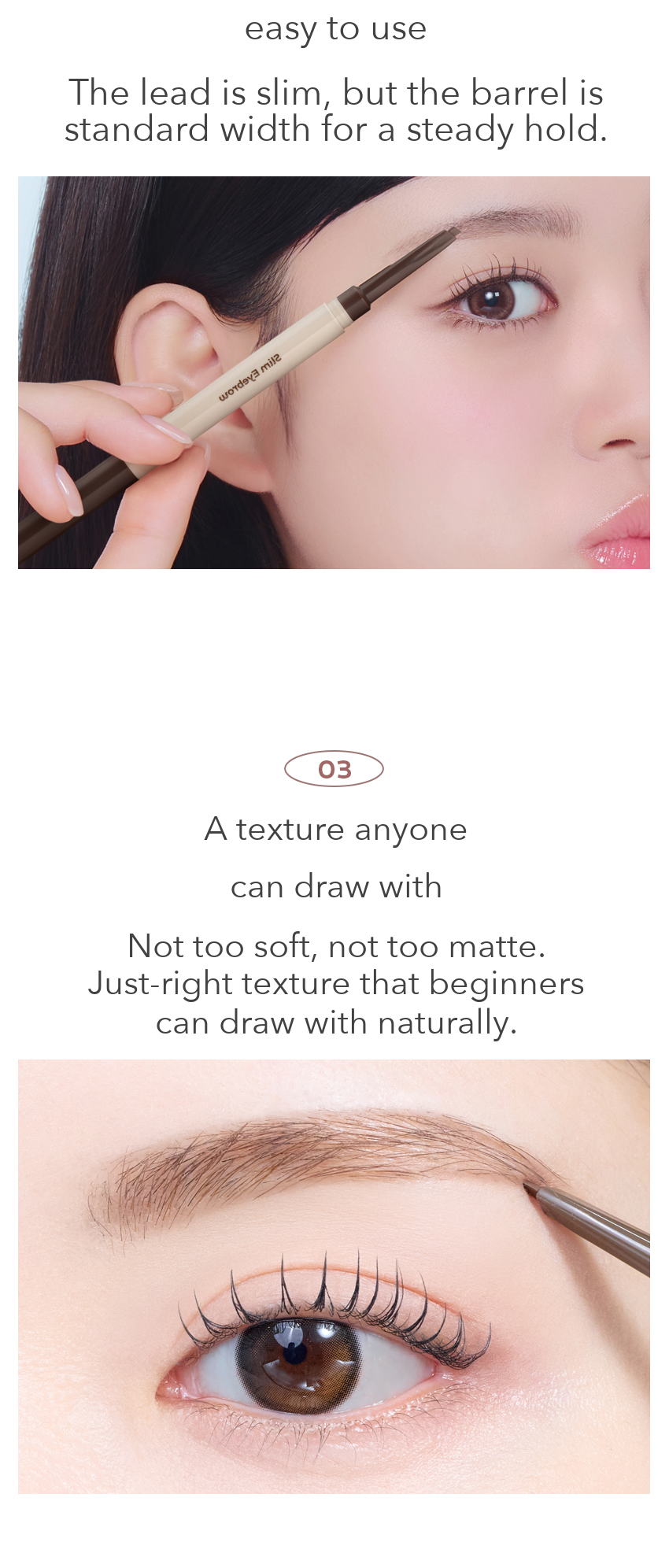 Play 101 by ETUDE Slim Eyebrow Pencil 0.08g detail 04