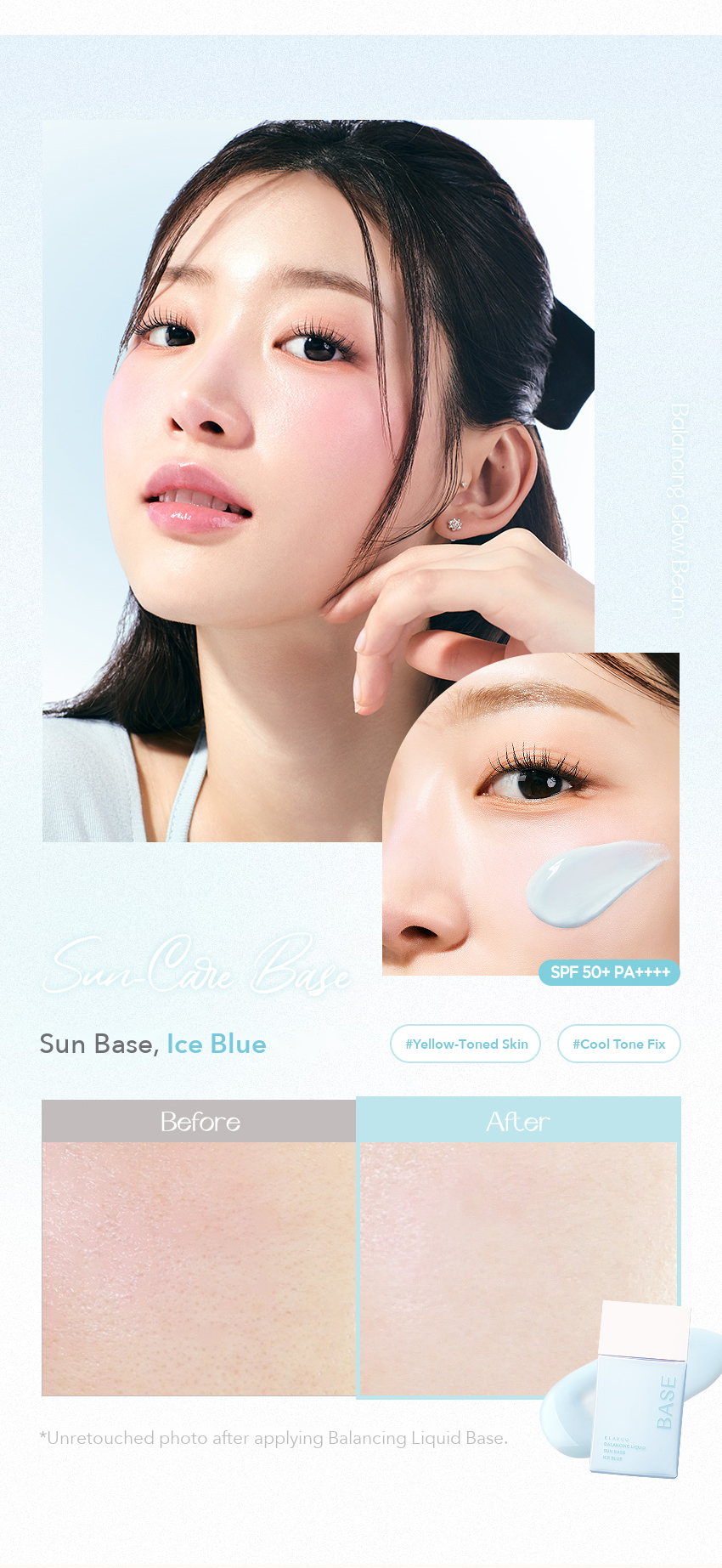 KLAVUU Balancing Liquid Tone-up Base 30ml detail 06