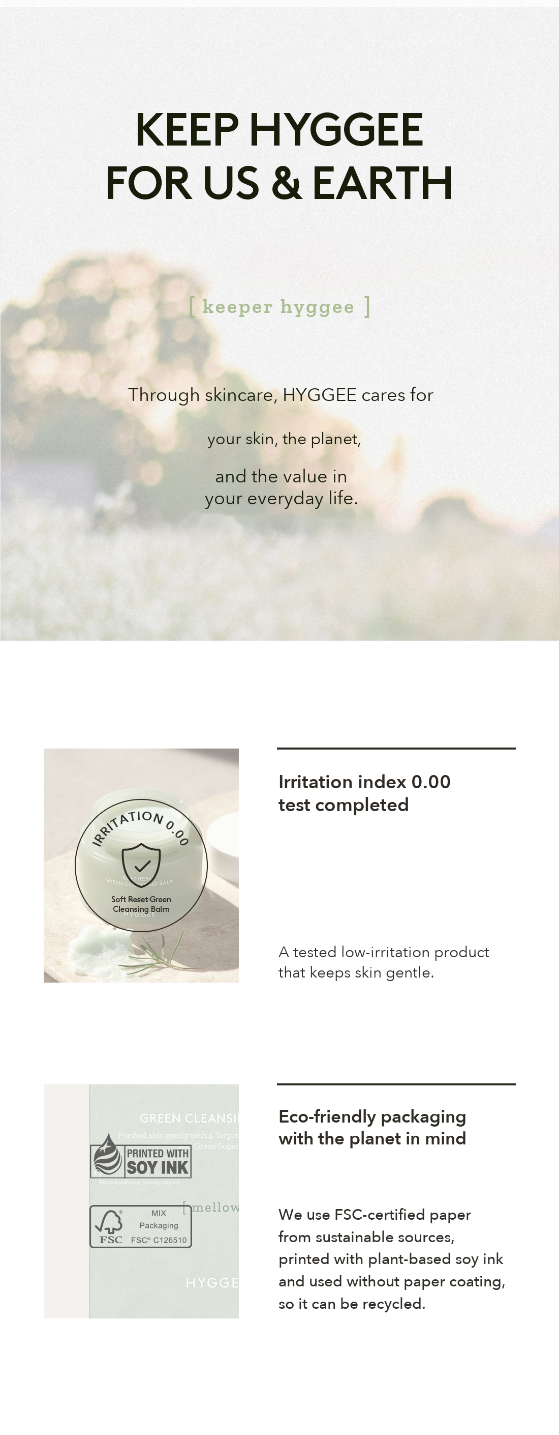HYGGEE Soft Reset Green Cleansing Balm detail 20