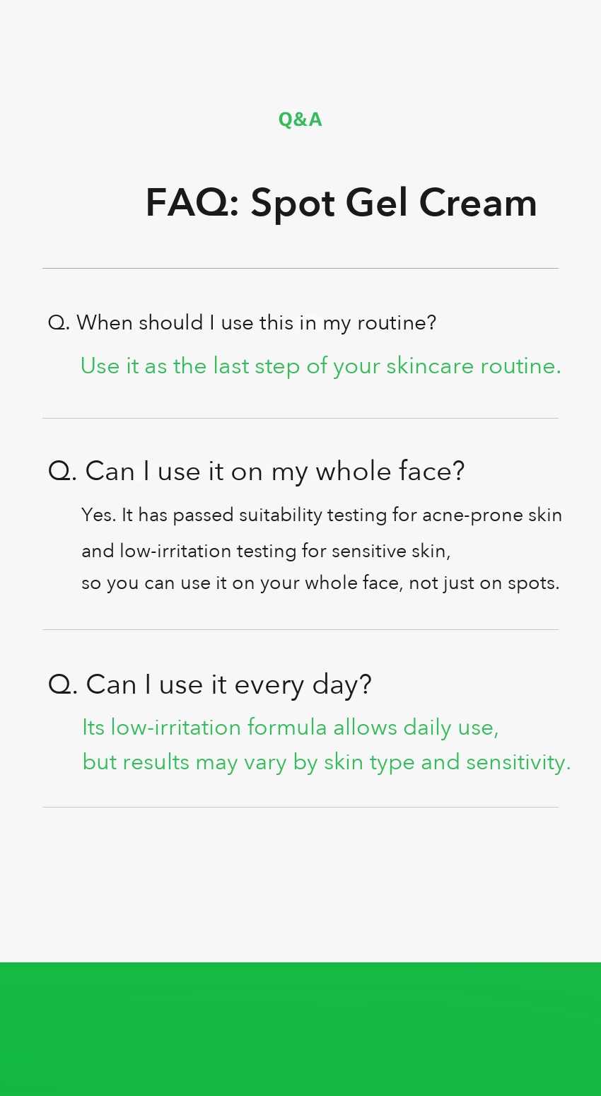 FATION Noscanine Spot Gel Cream detail 11