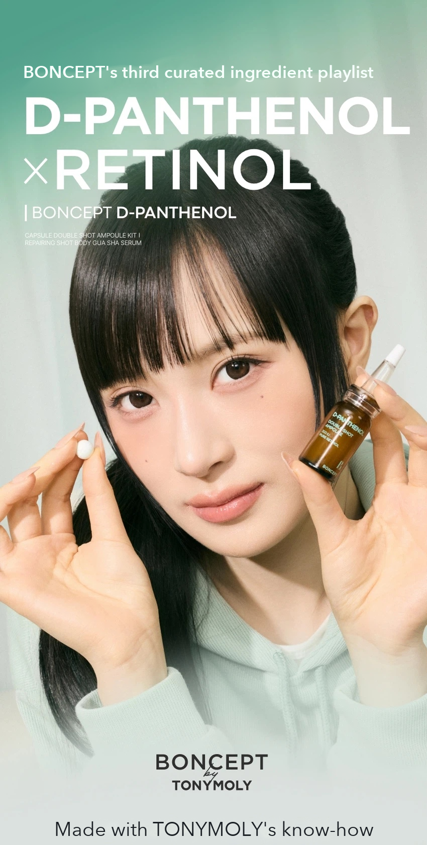 BONCEPT Dexpanthenol Freeze-Dried Double Shot Ampoule Kit detail 01