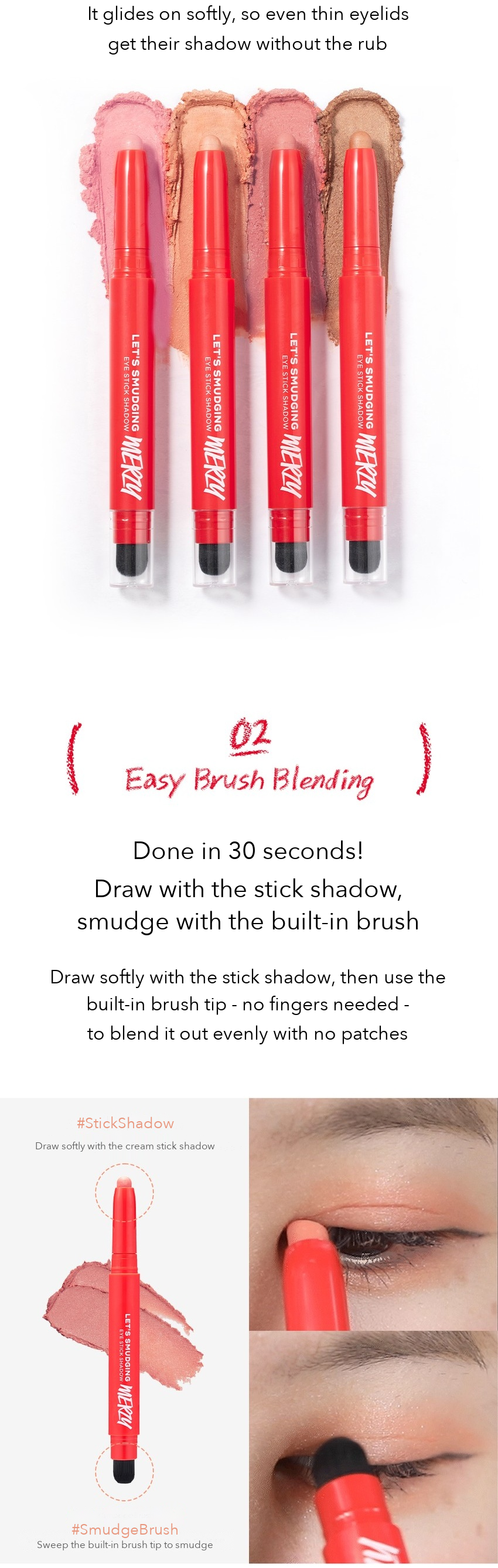 MERZY Let's Smudging Eye Stick Shadow detail 04