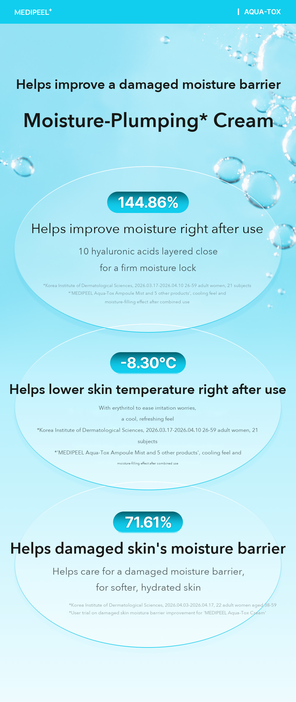 MEDIPEEL Aqua-Tox Cream 50ml detail 02