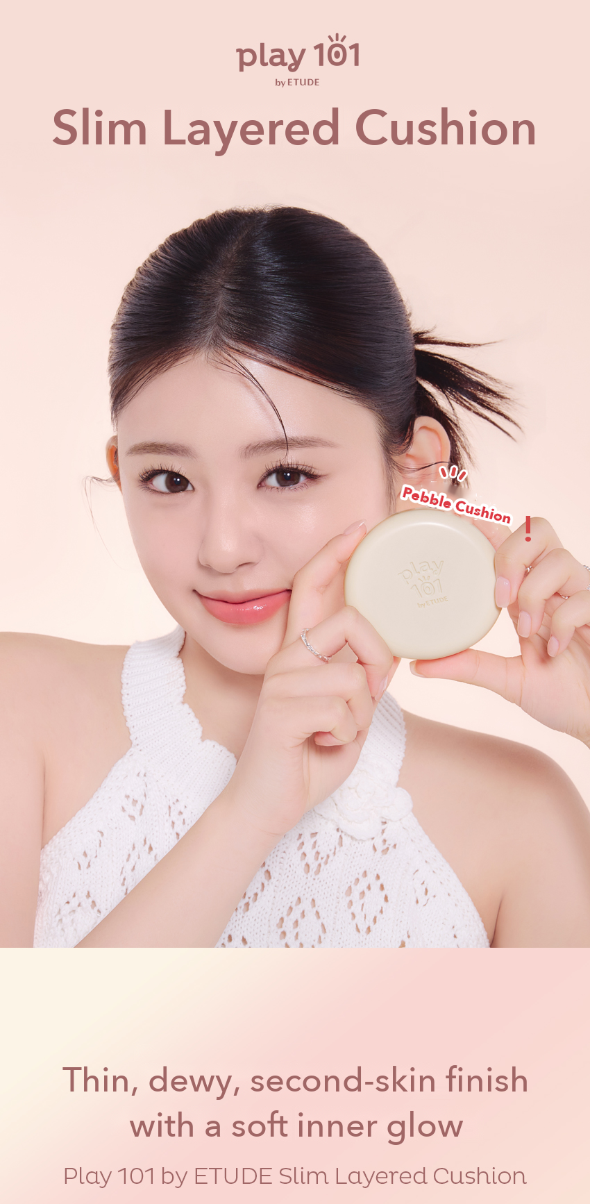 Play 101 by ETUDE Slim Layered Cushion 15g detail 01