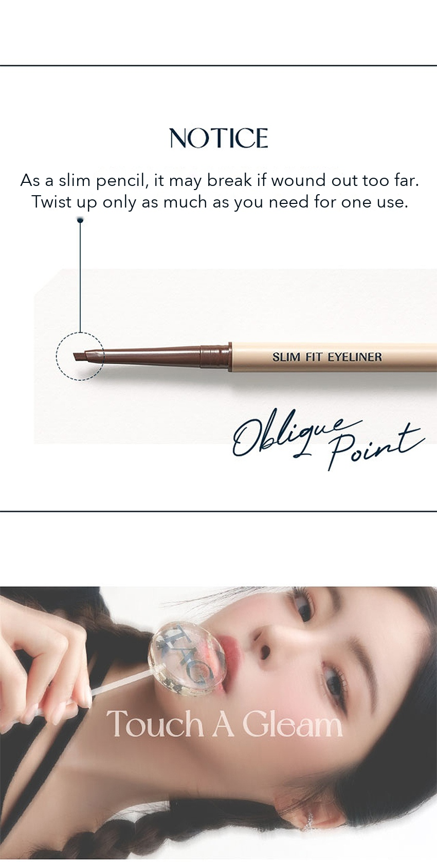 TAG Slim Fit Eyeliner Muted Brown detail 5