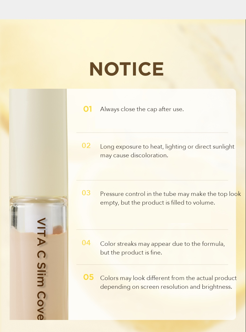 BONCEPT Vita C Slim Cover Concealer detail 12