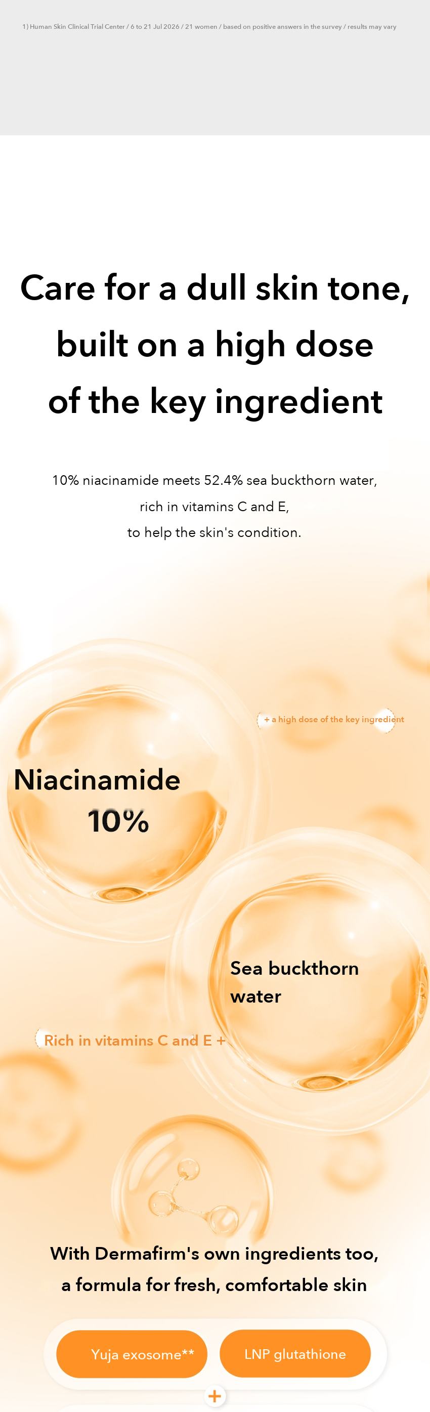DERMAFIRM Niacin Exosome Spot Toning Shot detail 05