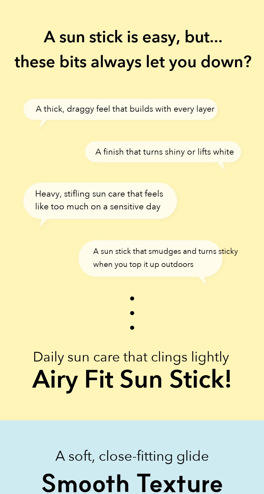 CUREST Airy Fit Sun Stick detail 2