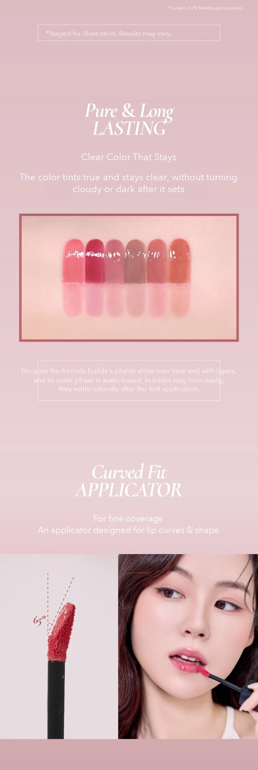 Prelude Dinto La Belle Rose Plumping Lip Tint 5g detail 09